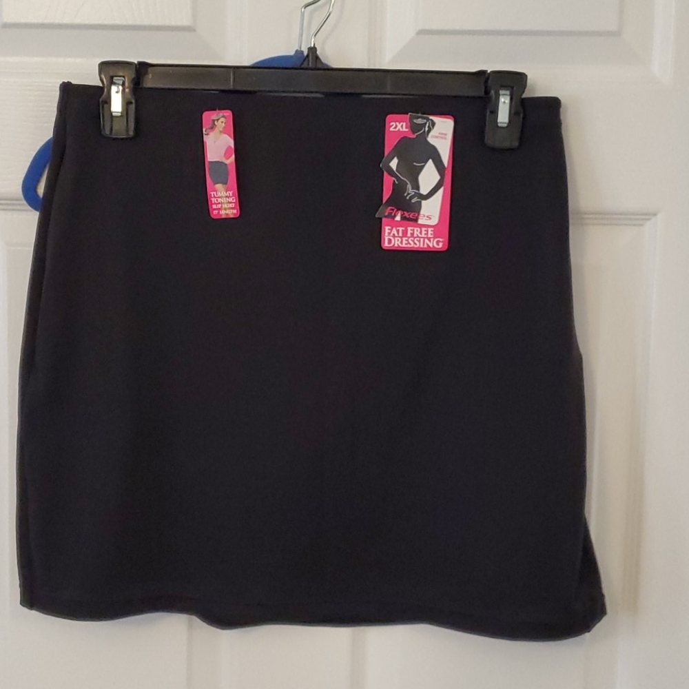 2 piece Plus size slip skirt & slip dress  bundle